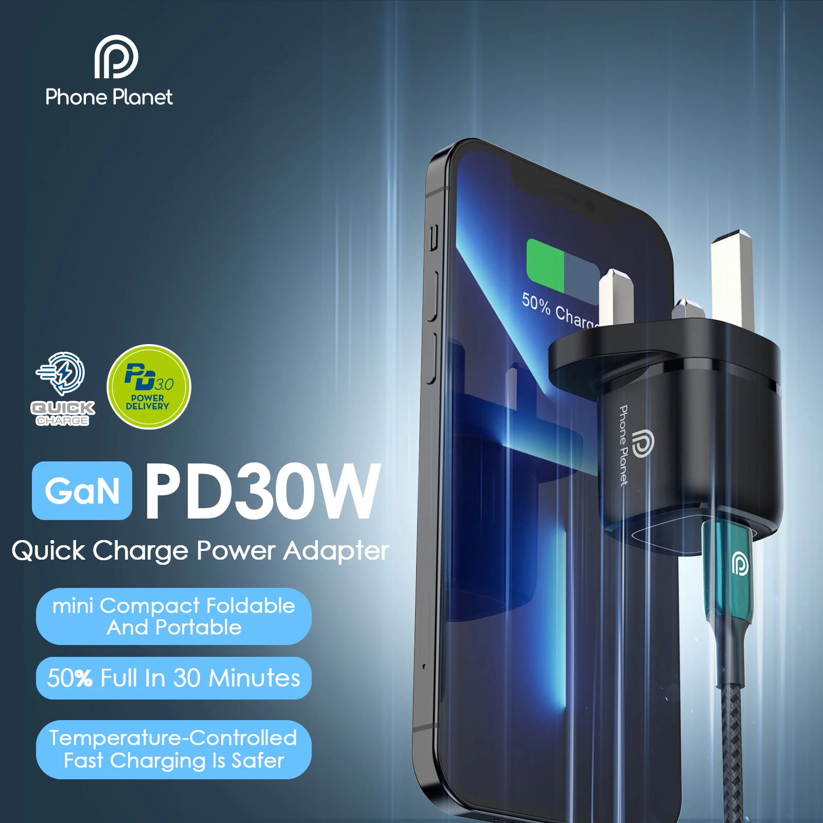30W Gan Pd Charger … - image