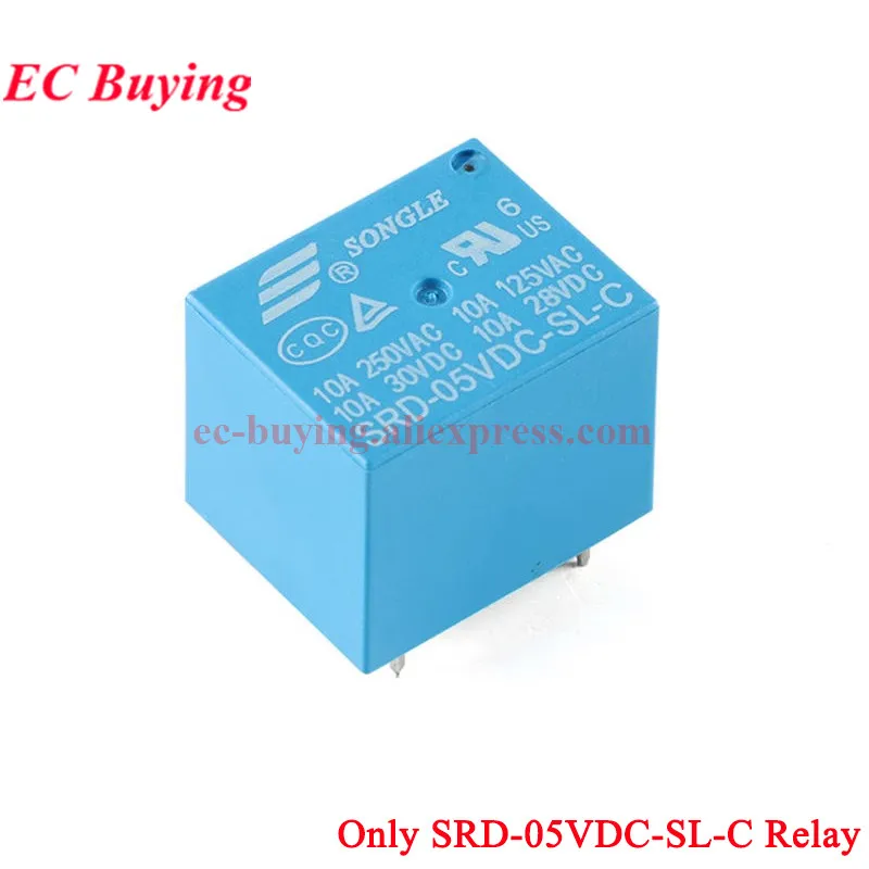 10Pcs-1pc LCUS-1 type USB Relay Module Electronic Converter PCB USB Intelligent Control Switch SRD-05VDC-SL-C 5V 10A Rele