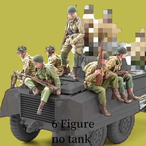 

1/16 Resin Model Figure GK ，America soldier Unassembled and unpainted kit