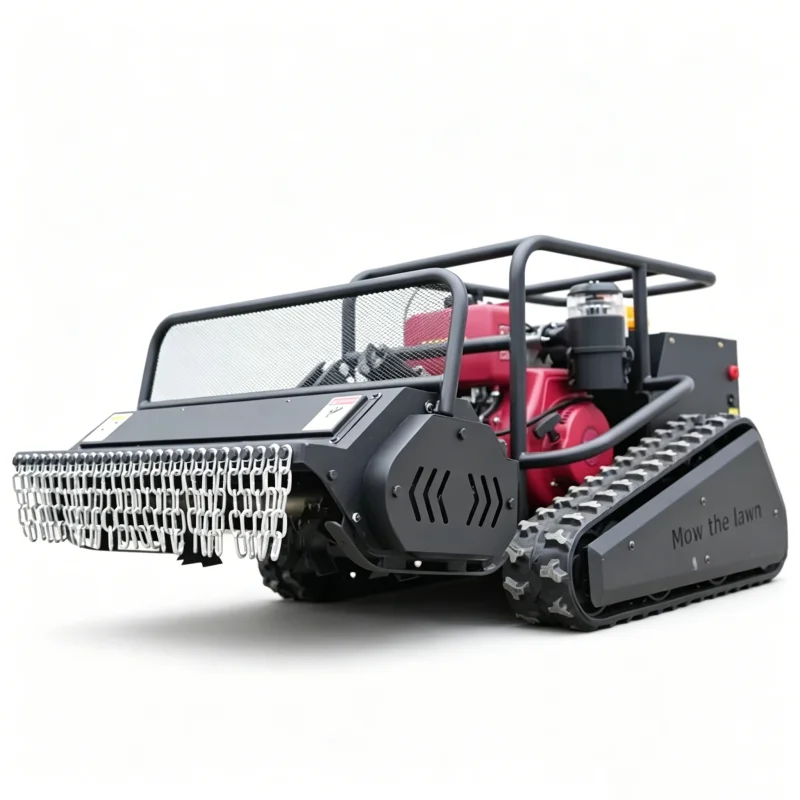 Customized Smart Remote Start Robot Lawn Mower 800mm Long Endurance Garden Lawn Euro V Standard Professional Lawn Mower