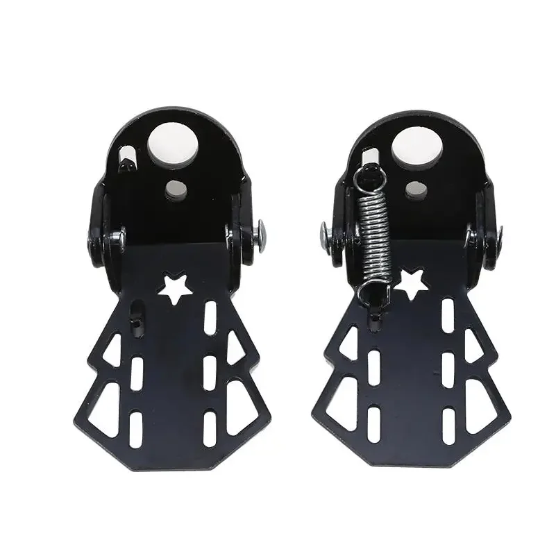 AliExpress NONE Universal Foldable Bike Rear Foot Pegs Bicycle Foot Rest Pedal Mountain Bike Passenger Footrest For MTB Rear Seat Accessories