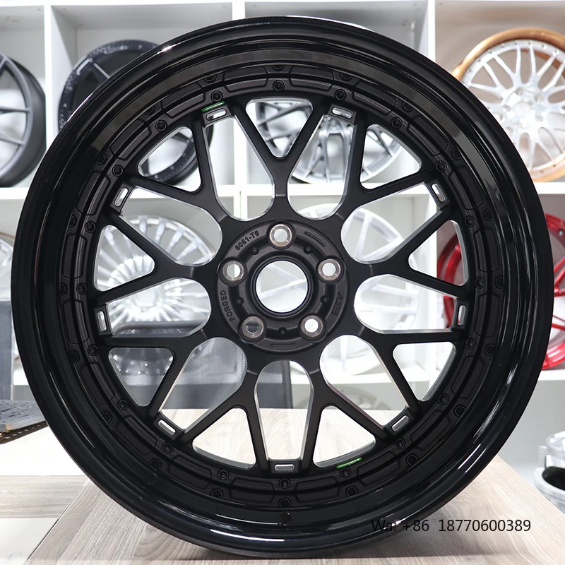 

High Quality Two-Piece Forged Wheel Lightweight Aluminium Alloy Customizable 19/22/24 114.3/112/120 ET 30mm Rim New 100mm
