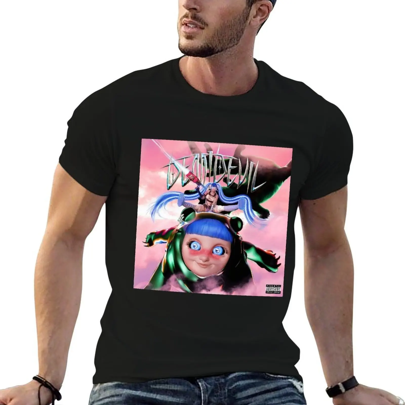

Ashnikko- Demidevil T-Shirt man t shirt heavy cotton anime t shirts for man t shirts for man slim fit T-shirt