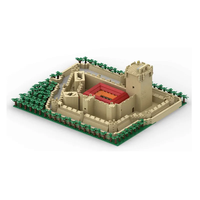 

Городской вид на улицу Moc, строительные кирпичи, модульная классическая модель замка, технологические блоки, рождественские игрушки «сделай сам», строительные праздничные подарки