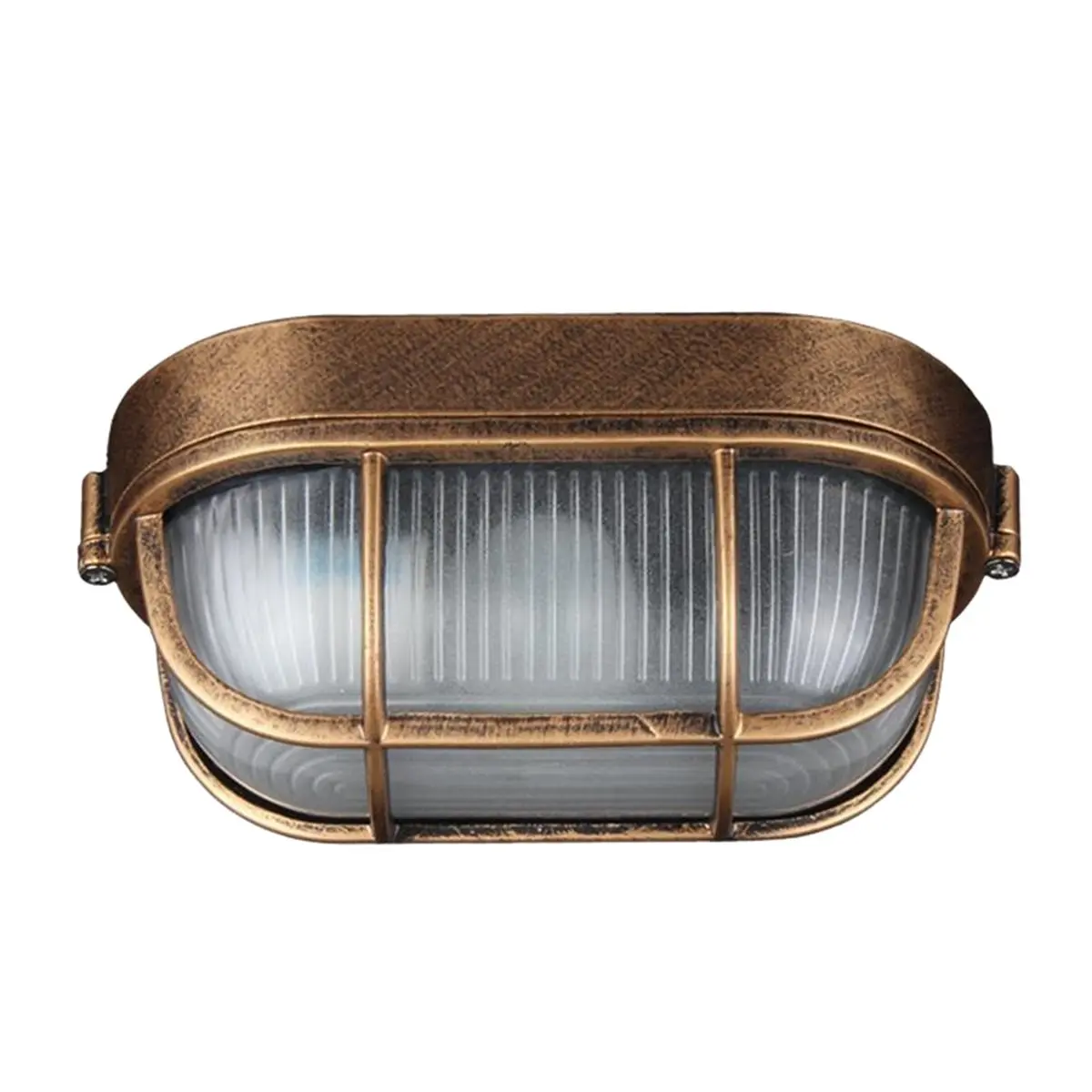 AA19 Retro Moisture Explosion-Proof Outdoor Wall Light Vintage Waterproof E27 Ceiling Lamp Porch Lighting