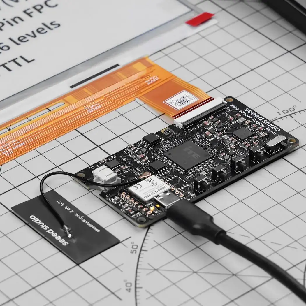 

Плата дисплея XIAO ePaper EE03 для монохромного ePaper-дисплея 10,3 дюйма, на базе XIAO ESP32-S3 Plus, для проектов с низким энергопотреблением.