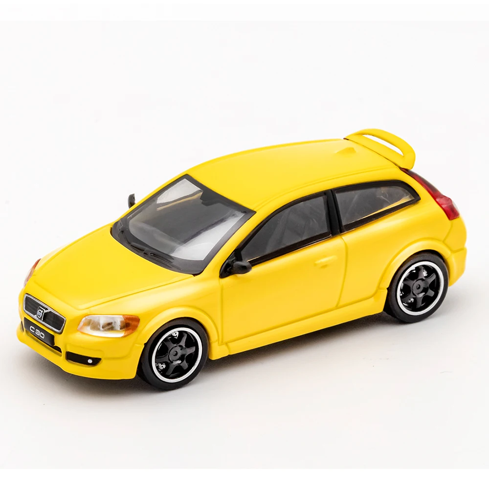 DCT 1/64 C30 Model Car Vintage Vehicle Hatchback Diecast Car Collection Toy Station Vehicle Gift For Adults With Display Case