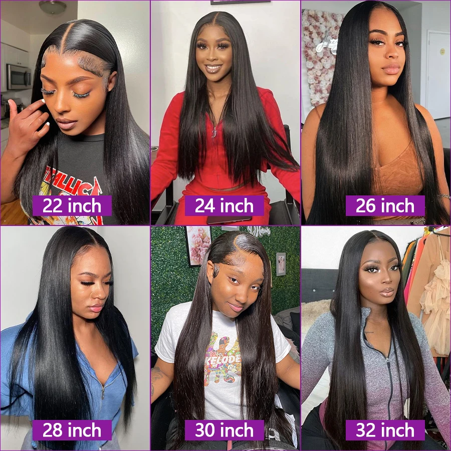 30 Inch Human Hair Bundles With Closure Straight Bundles Peruvian Hair Bundles With Closure Transparent 5x5 Closure With Bundles