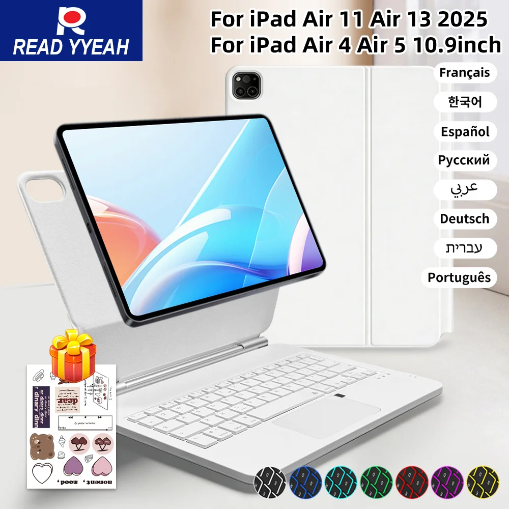 clavier-bluetooth-magique-pour-ipad-11-a16-2025-air-6-etui-pour-ipad-10e-generation-pro-11-129-air-11-13-air-4-5-109-pouces-clavier-retroeclaire