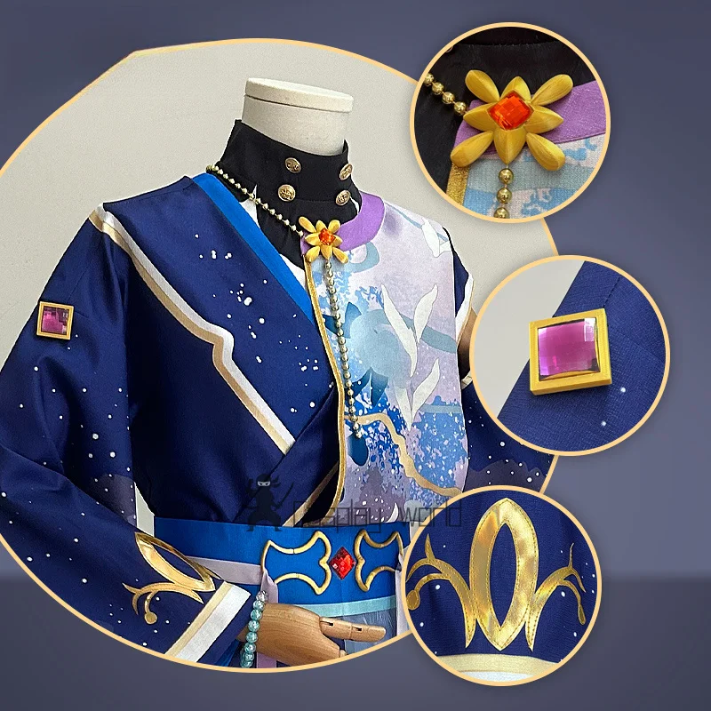 لعبة جديدة فرقة نجوم تأثيري حلي شينكاي كاناتا ثلاثية الأبعاد الطباعة الدعائم موحدة كرنفال أنيمي حفلة الهالوين لعب الأدوار البدلة