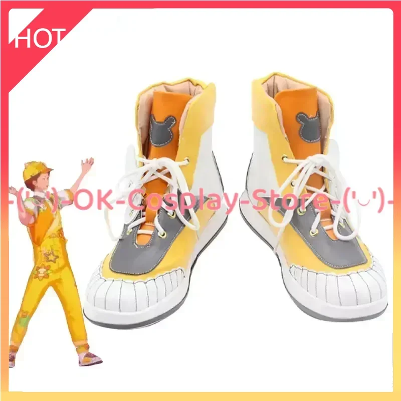 

Game Ensemble Stars Nagumo Tetora Cosplay Shoes PU Leather Shoes Halloween Carnival Boots Cosplay Prop Custom Made