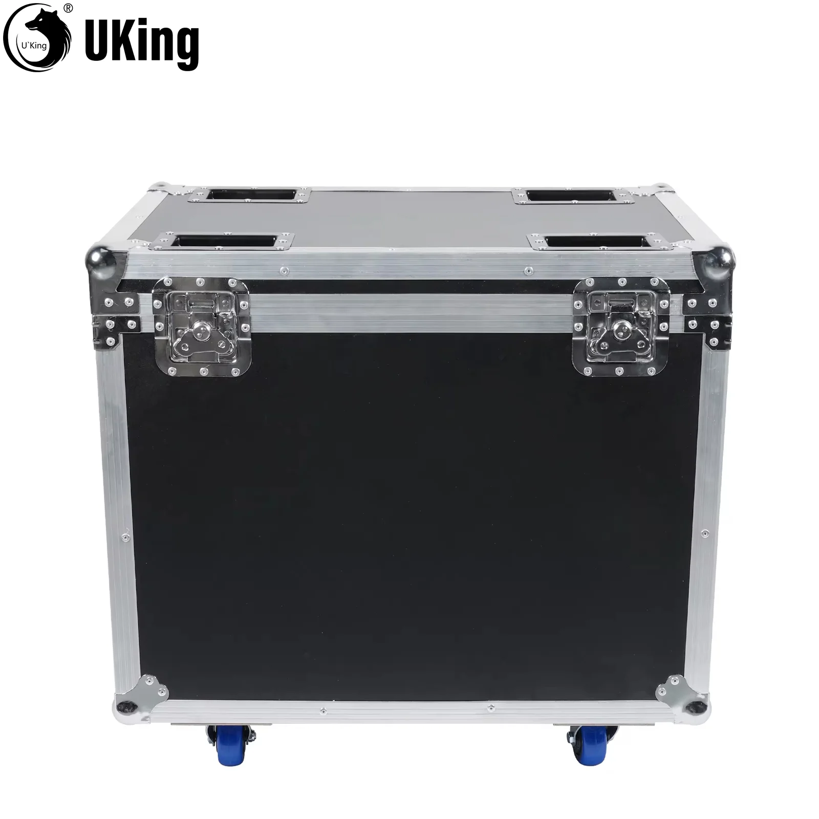 U\'King Flight Case Shockproof Flycase With Wheel Gator Cases For  230W Beam Moving Head Light Stage Lights 69x40x56cm