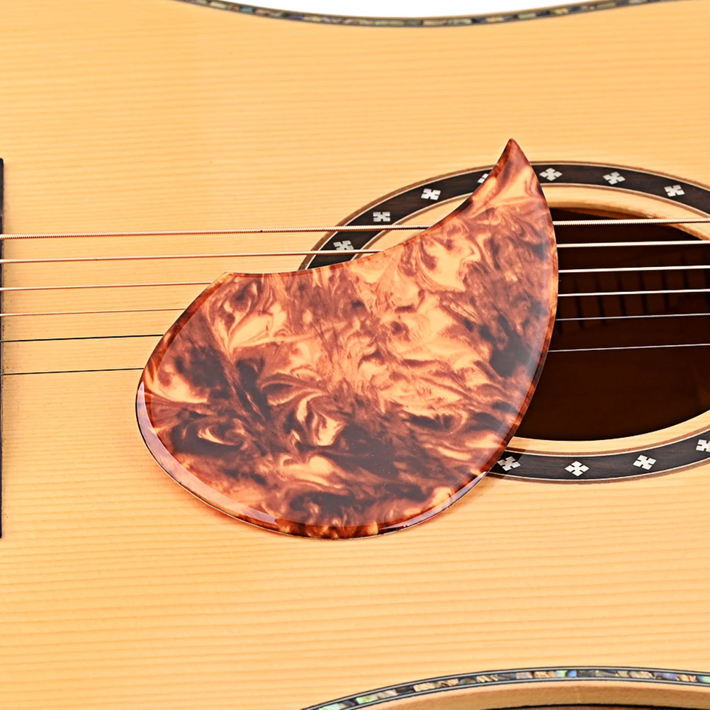 

Creative Acoustic Guitar Scratch Plate Anti-Scratch Self- Board Impact Protection Accessory Parts For