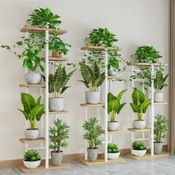 Plant Stand Multiple Flower Pot Holder Shelves Planter Rack Storage Organizer Display For Indoor Home Garden Decoration