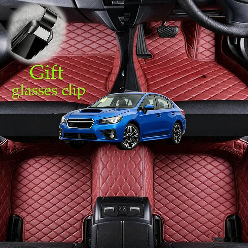 

Custom Fit For Subaru Impreza 2007-2017 Hatchback Sedan Car Floor Mats Car Accessories Carpets Covers Left /Right Hand Drive
