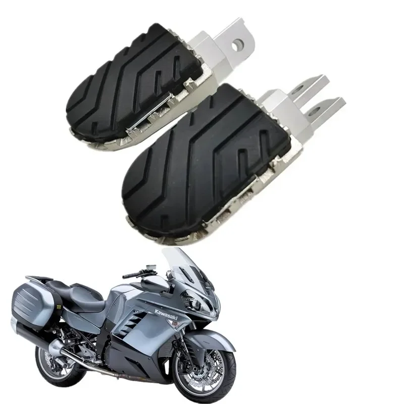 

FOR KAWASAKI GTR 1400 GTR1400 Motorcycle Accessories Front Footpegs Foot Rest Peg