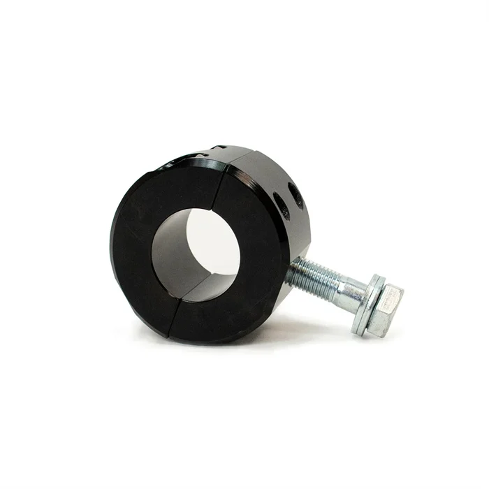 Universal Aluminum Billet Off Road Steering Stabilizer Tie Rod Mounting Tube Clamp