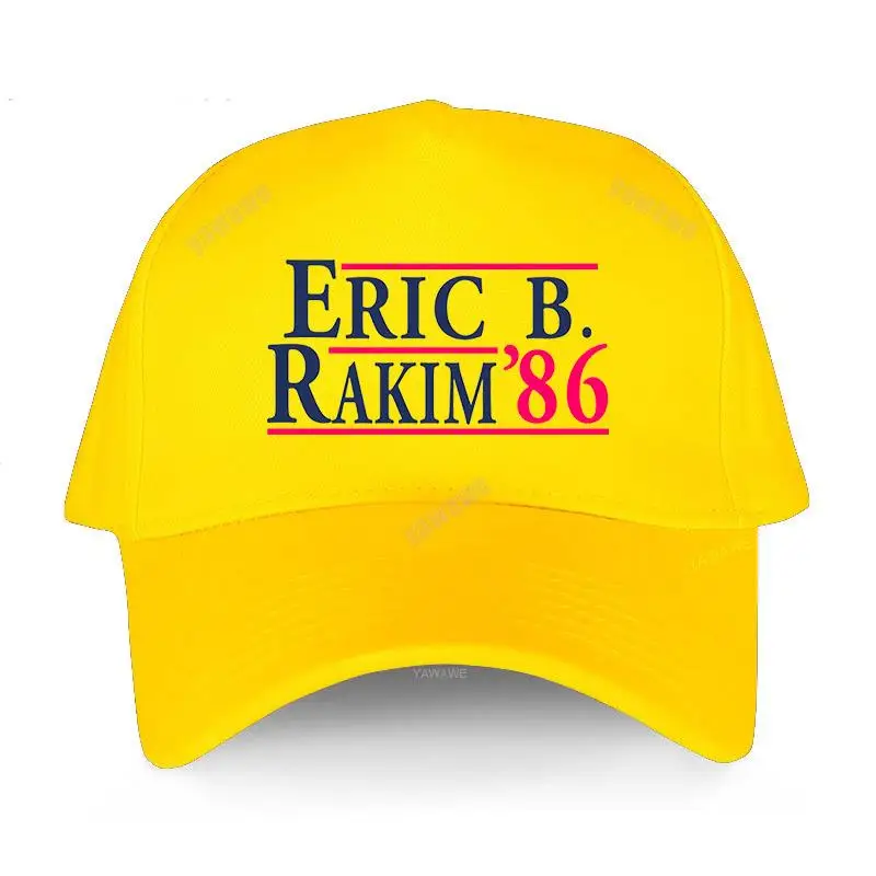 Black Casual fishing Hat women sport bonnet Adjustable eric b rakim 86 stylish popular baseball caps unisex teens summer hats