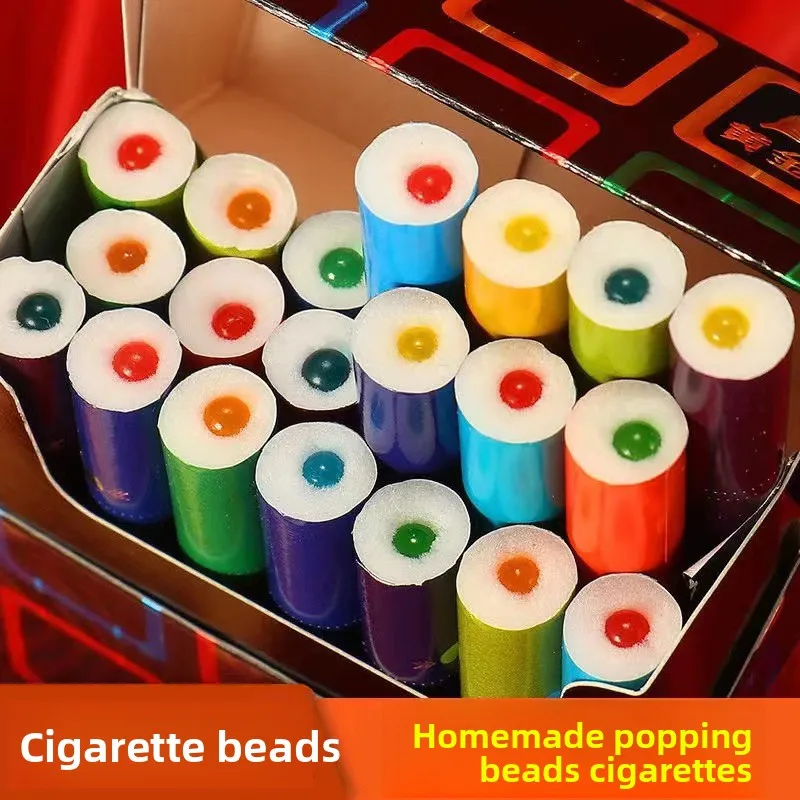 New 4000pcs Cigarette Capsule Mix Fruit Flavor Menthol Pops Beads Mint Crush Ball Filter Smoking For Smoking Holder Accessories