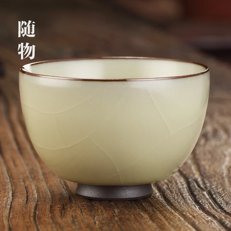 Ruyao Ceramic Master Single Personal Special Cup Jingdezhen Female Kung Fu Set High Grade Tea Bowl