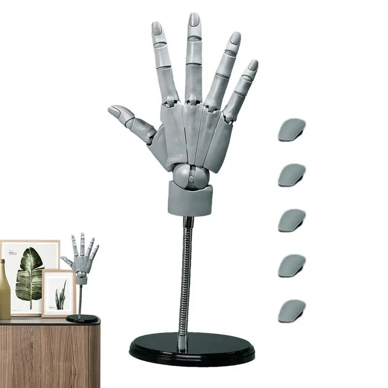 Hand Model For Drawing Hand Art Mannequin Figure With Posable Fingers Artist Drawing Manikin For Home Workplace Desk Articulated