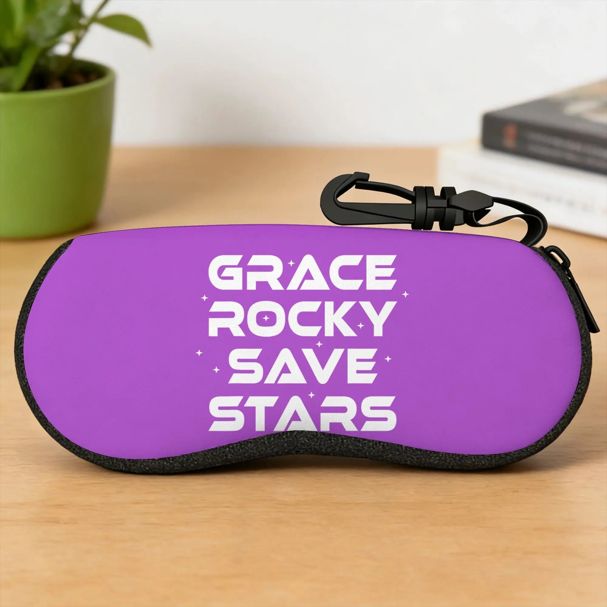 Project Hail Mary Grace Rocky Save Stars Glasses Case  Sunglasses Pouch Soft Eyewear Box Original Unisex Eyeglass Protector