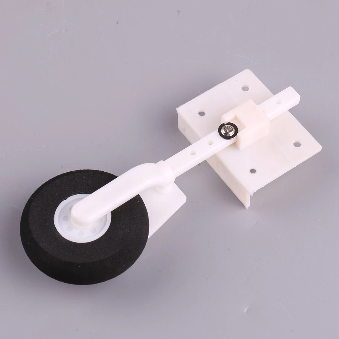 Train d'atterrissage en Nylon pour avion RC SU-27 avec amortisseur pour volant avant à aile fixe en mousse