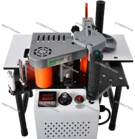 

SC-40 Edge Banding Machine Portable Wood PVC Two-sided Gluing Edge Bander with Tray & Cut Adjustable Speed 110/200V 1200W 1000ml