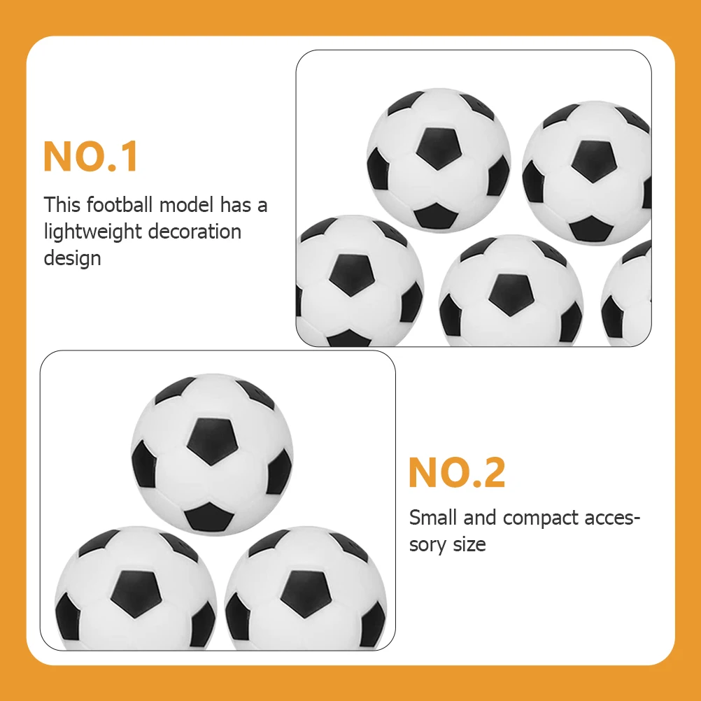 Mini Football Football petites ballons de sport ballons miniatures Abs d'intérieur remplaçables