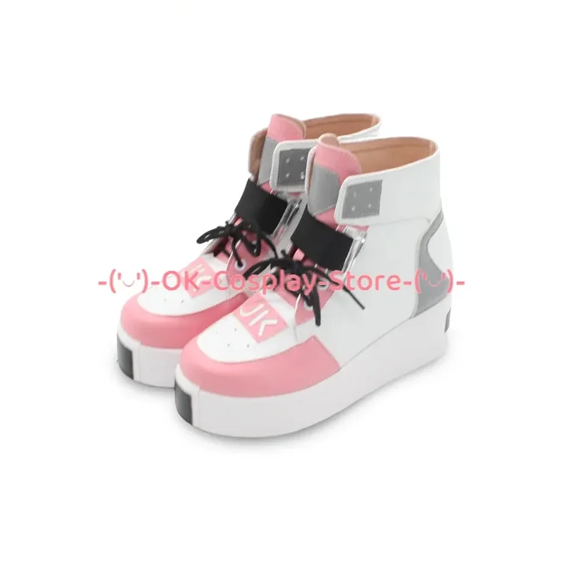 DY20 [حسب الطلب] أحذية جاكال التأثيرية عالية الكعب NIKKE آلهة النصر أنيمي لعب الأدوار الدعائم حفلة الهالوين كرنفال بولي Leather الجلود B