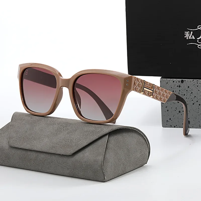 2025 موضة جديدة الاستقطاب النظارات الشمسية المرأة شاطئ البحر الأشعة فوق البنفسجية حماية تنوعا الراقية في الهواء الطلق نظارات شمسية نسائية