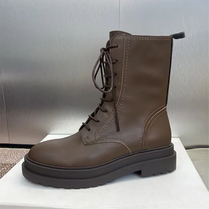 

Высококачественные короткие сапоги для женщин, современные ботинки с круглым носком на шнуровке, женские замшевые рыцарские сапоги с бусинами, женские рыцарские сапоги