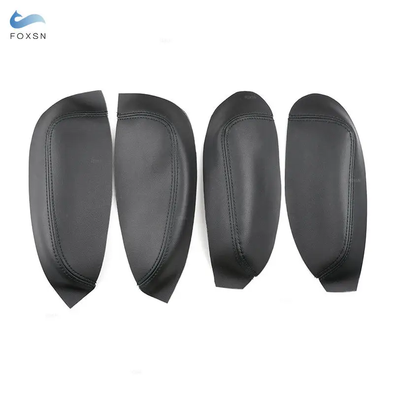 For Kia K3 Microfiber Leather Car Accessories Interior Door Armrest Panel Cover Sticker Trim