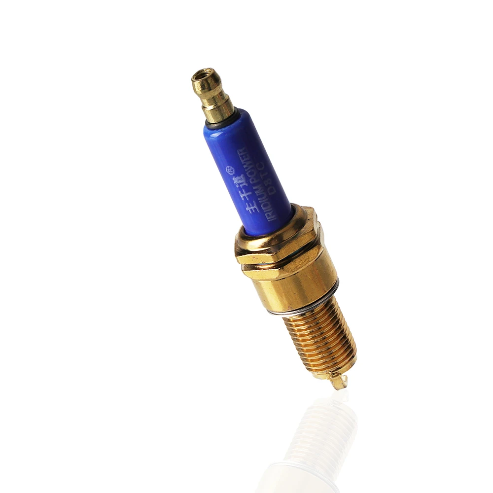 Motorcycle Iridium Spark Plug D8TC Kart High Quality Bright Yellow Spark Plug Alloy Dirt Spark Plug Scooter For CG 125