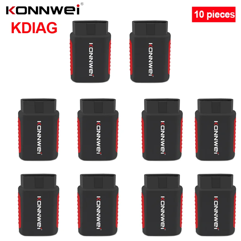5/10 Pieces Wholesale KONNWEI KDIAG Car Full System Auto Scanner SAS SRS EPB Service ECU Programmer OBD2 Car Diagnostic Tool