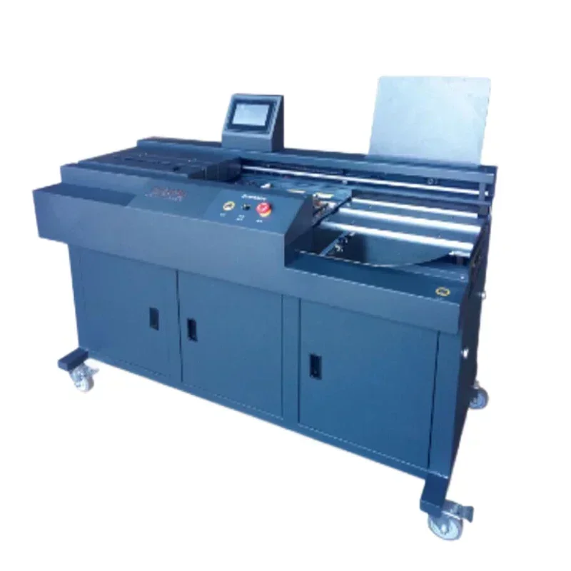 460TCA3 All Aluminum Integrated Slot With Side Glue Automatic Books Hot Melt Glue Binding Machines