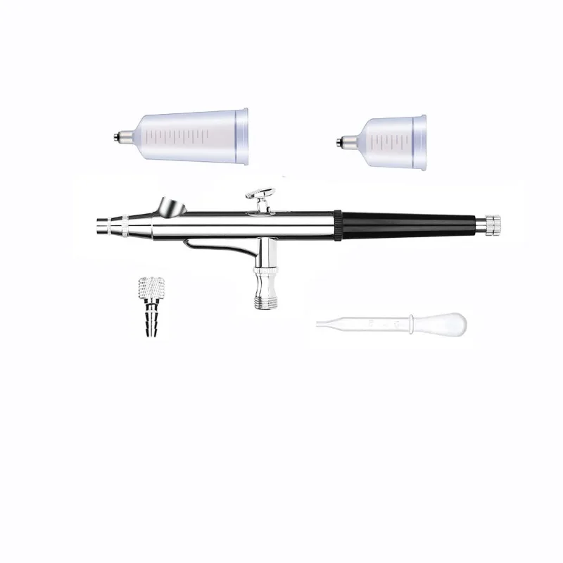 HD131 Airbrush Art Airbrush Set Beauty Nail Art Model Coloring Oxygen Injection Meter Cake Coloring Airbrush
