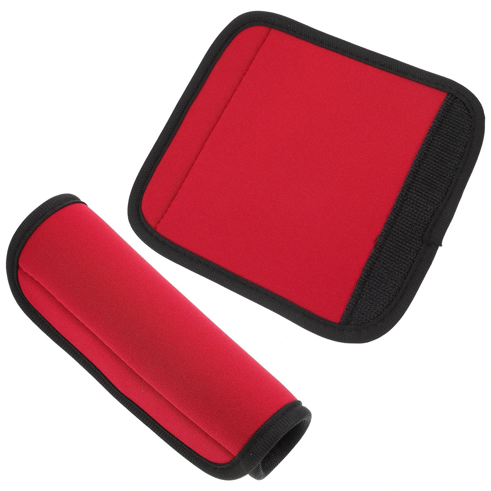 

2pcs Luggage Luggage Identifiers For Suitcases Red Color Suitcase Handle Covers Travel Accessories Bag Identifiers For