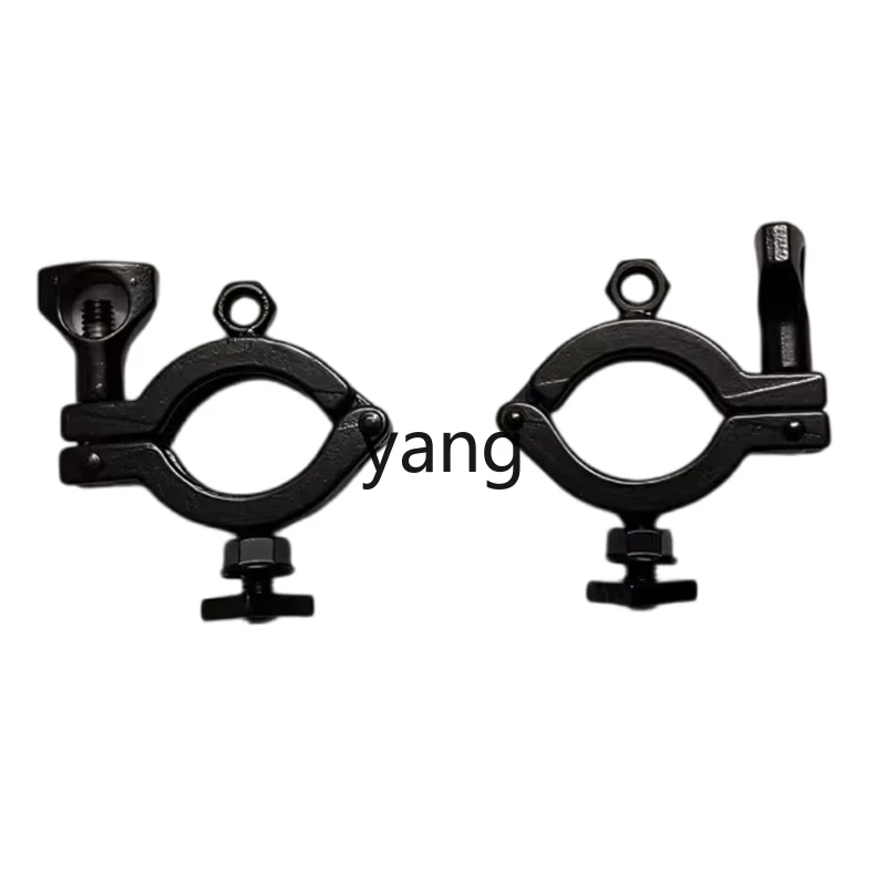 YJQ Luggage Rack Platform Fixed Shovel Bracket Stainless Steel Pipe Clamp