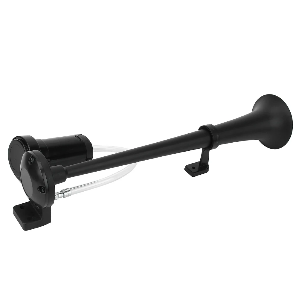 17inch 150DB Universal 12V For Car Truck Train Moto Single Trumpet Compressor Car Air Horn Super Loud 180 Hertz Horn