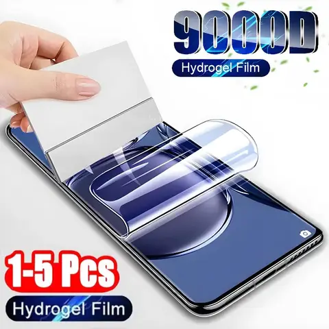 Hydrogel Film 1-5Pcs Screen Protector For Samsung S23 S20 S21 S22 Plus Ultra Note 20 9 10 Plus A52S A30 A53 A51 A50 A21S