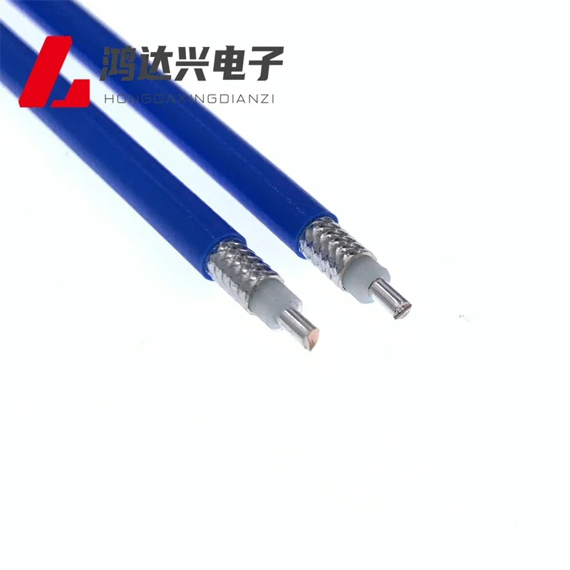 FM402 Coaxial RF Cable 25 Ohm Connecting Wire RG141 Semi Flexible Semi Steel Wire Low Loss 25 Ohm