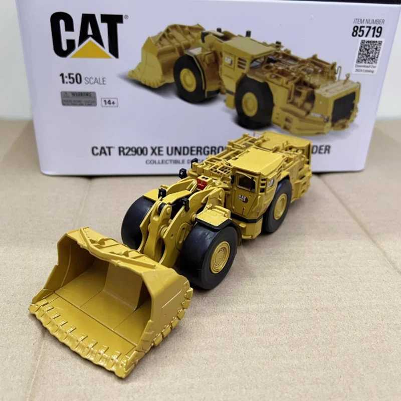 

DM 1:50 Scale CAT R2900 XE Underground Mining Loader Alloy Engineering Forklift Model 85719 Collection Decoration Gift Display