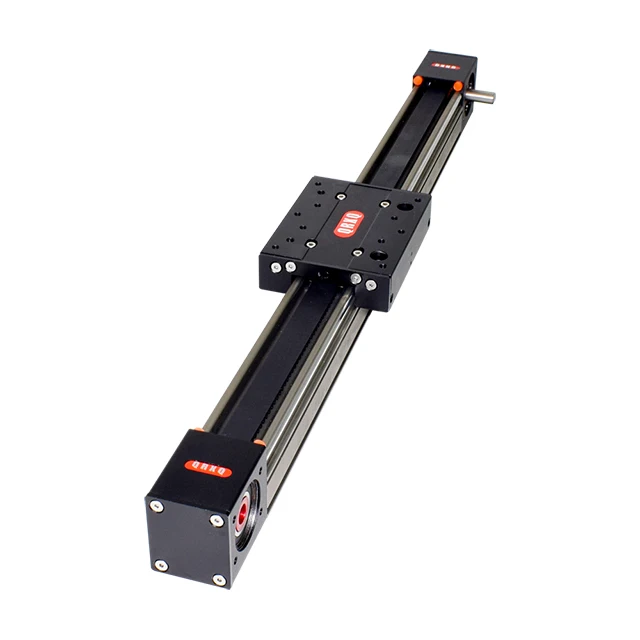 QRXQ RXP-50 Linear Module Rail Synchronous Belt High Precision Stepper Motor Customizable Length Low Noise Core Bearing
