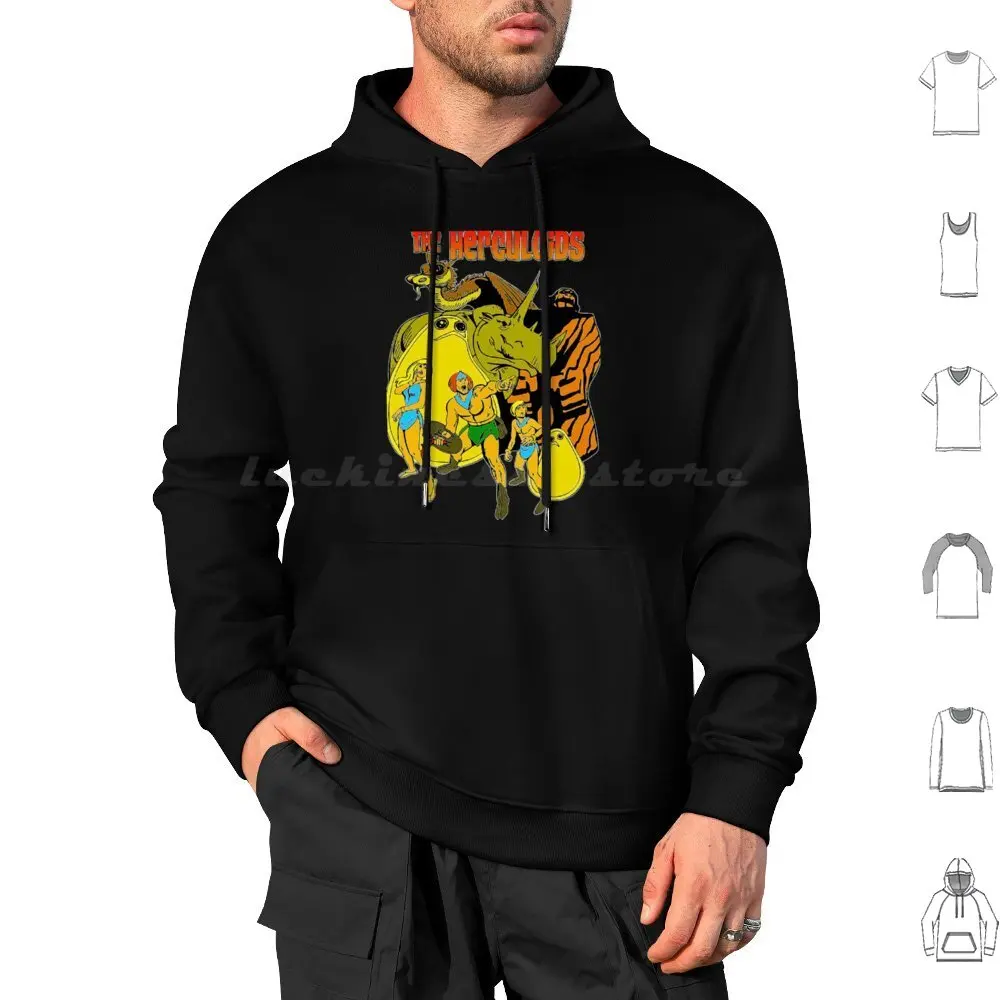 The Herculoids Classic Perfect Gift Hoodie cotton Long Sleeve The Herculoids Cartoon Saturday Morning Action Hero