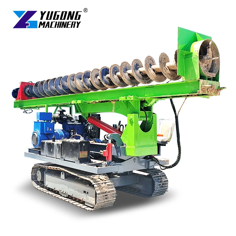 Hydraulic Hammer Pile Driver Solar Ramming Piling Driving Machine