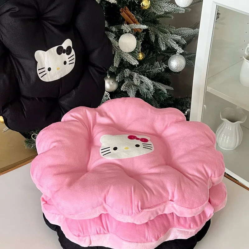 Hello Kitty Cartoon Anime Cushion Japanese Kawaii Soft Home Chair Butt Pad Carpet School Office Upholstered Pillow Decorate Gift