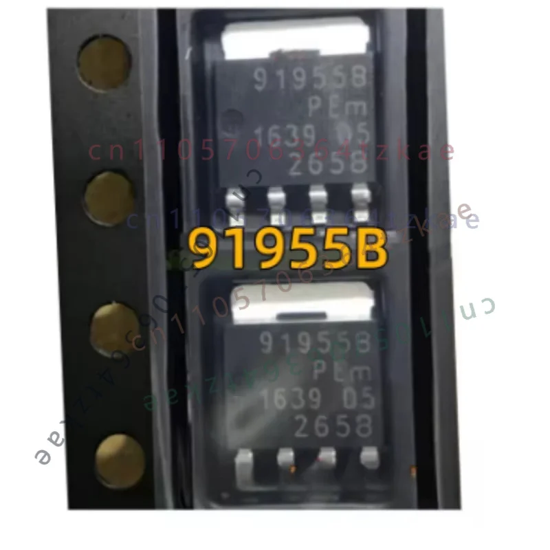 10PCS 100% New Original 91955B BUK9Y19-55B 94055B N-CH MOSFET 55V 46A, Auto Vulnerable Repair Chip For Diesel ECU Computer Board