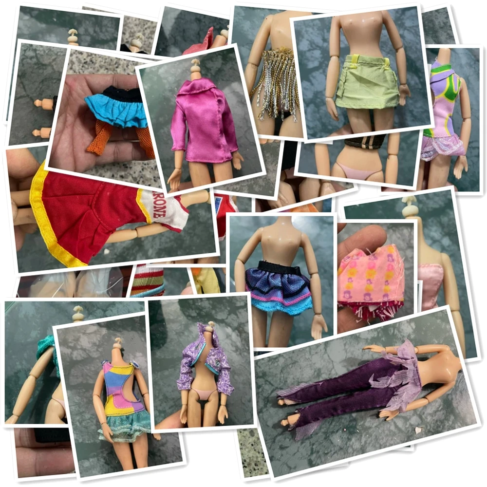 Conjunto de ropa de muñeca de alta calidad para niñas, ropa informal suave, traje hecho a mano, ropa de muñeca, juguetes para niñas, 15