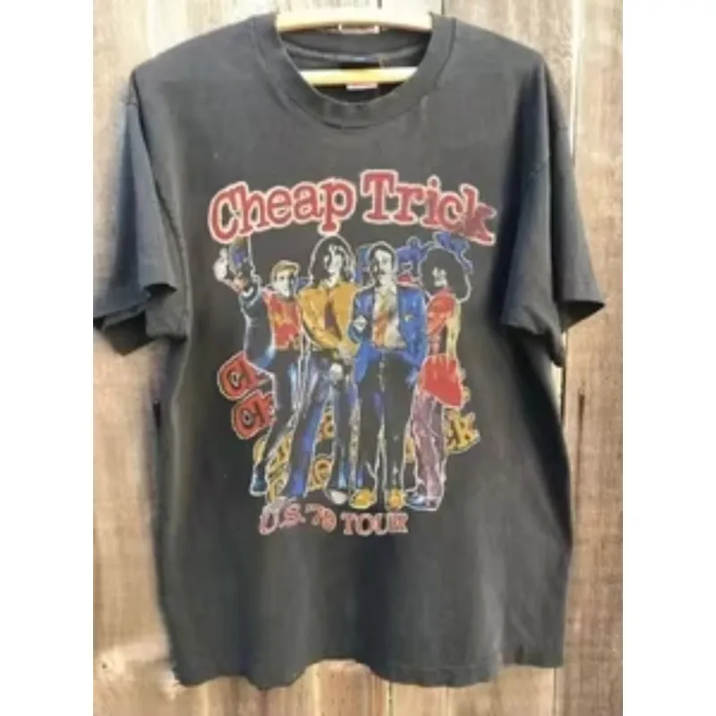 Herren- und Damen-Streetwear im Harajuku-Stil, neues Sommer-T-Shirt, Hot Rock Band Japan, günstiges T-Shirt mit Musterdruck. – Detail 3
